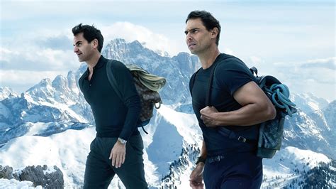 Roger Federer, Rafael Nadal Conquer Dolomites For Louis Vuitton